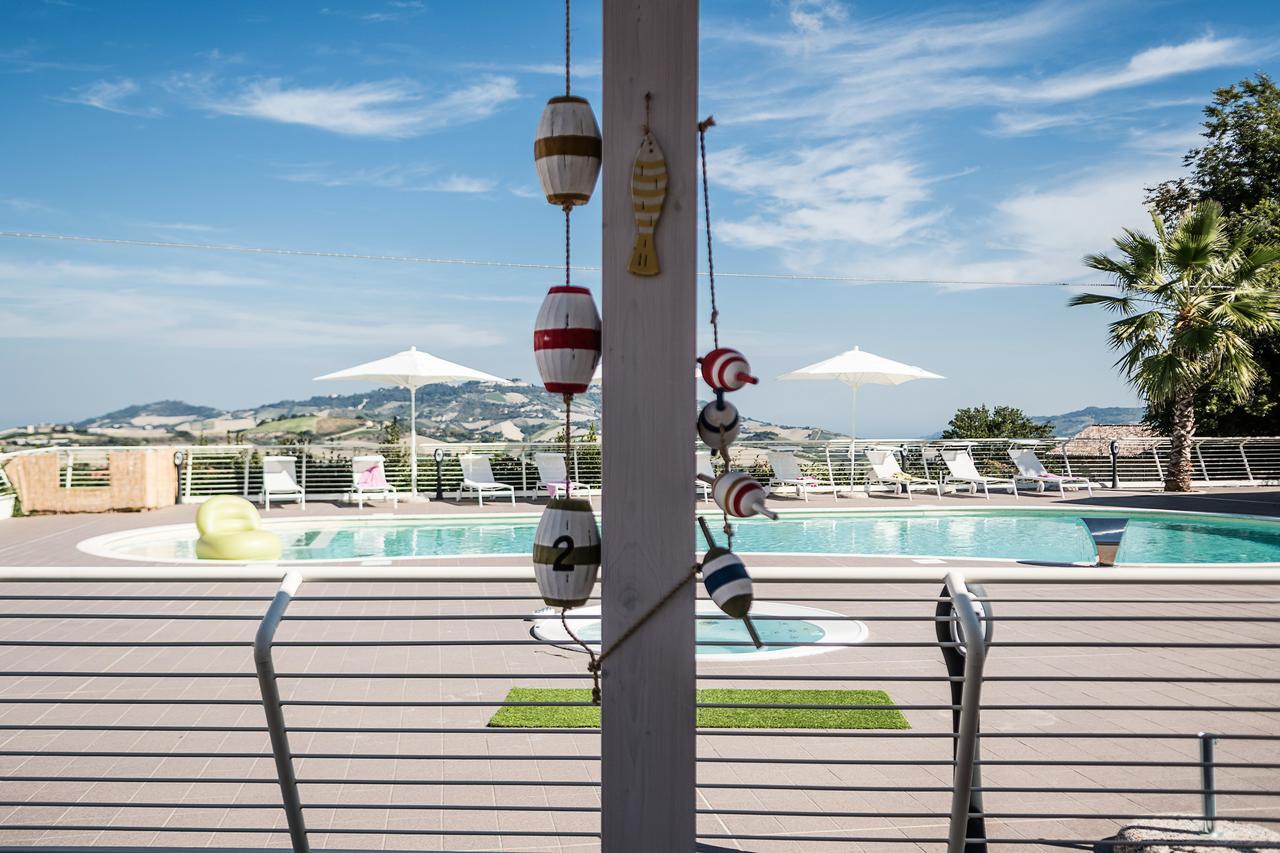 Villa Contessina Cossignano Buitenkant foto
